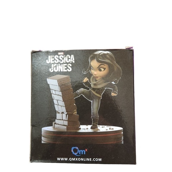 Marvel Figure Q-Fig As Seen On Netflix Jessica Jones Quantum Mechanix Action - Picture 2 of 5